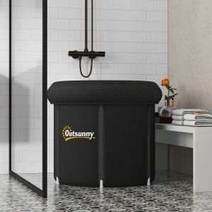 Bain glacé portable récupération athlètes noir M095