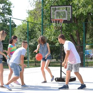 Panier basketball portable 5-7 pieds