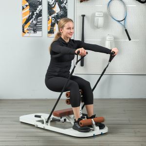 Machine sissy squat flexion hanches blanc