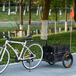 Remorque vélo cargo boîte amovible sans fond