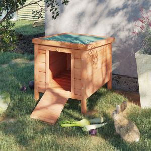 Hutch lapin bois petit animal toit imperméable
