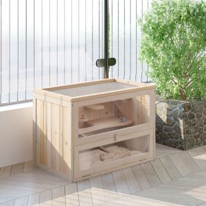 Cage hamster 2 niveaux souris rat petit animal