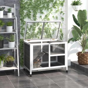  Desk/Table Sized Rabbit Hutch with Wheels