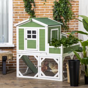 Poulailler 49" pour 2-4 poules avec protection