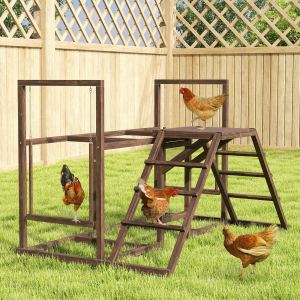 Jeu poulets perches balançoire 3-4 poules