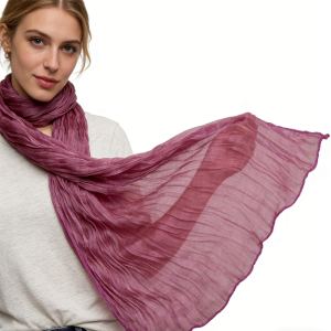 Foulard minimaliste ultra mince pour superposition