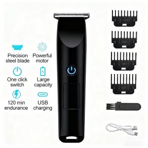 Tondeuse cheveux électrique Men Pro, tondeuse barbe noir