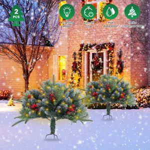 Sapin Noël artificiel 50 LED minuteur