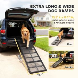 PawHut Rampe voiture chien extra large antidérapante