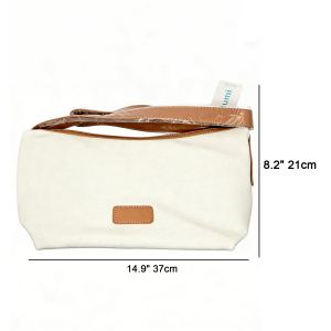 Sac à bandoulière simple café 1980