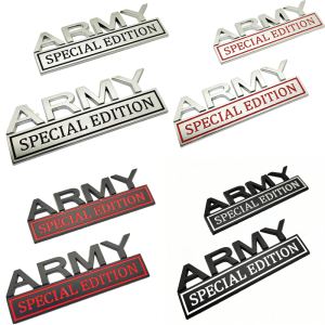 2 emblèmes Army édition spéciale badge 3D adhésif auto