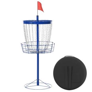 Soozier Panier disc golf portable, 24 chaînes, sac voyage