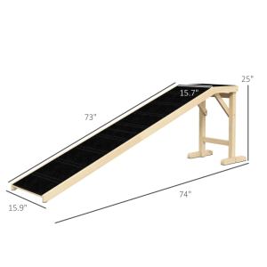 Rampe chien lit tapis antidérapant plateau supérieur