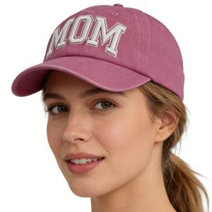 Casquette baseball P Ink Mama ajustable coton femme