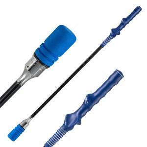 Bâton golf fibre verre portable, outil réchauffement bleu