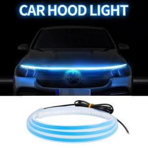 Bande LED DRL capot 180cm 12V étanche auto camion SUV