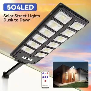Lumière solaire rue DEL 800W 80000LM 8500K commercial extérieur