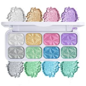 Palette ombre 8 couleurs macaron caméléon iridescent