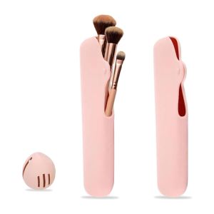Organiseur pinceaux maquillage silicone cosmétique