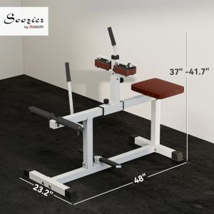 Soozier Appareil mollet acier ajustable brun