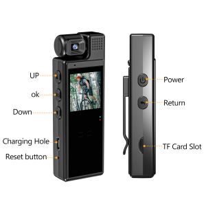 Caméra corporelle 1080P HD enregistreur portable