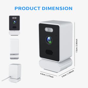 Caméra sécurité fenêtre HD vision nocturne USB portable sans fil installation facile