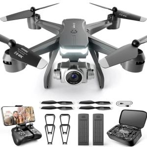 Drone V14 professionnel 2026 6K double caméra 2 batteries