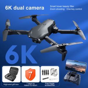 Drone V13 2026 6K double caméra WiFi FPV pliable 3 batteries