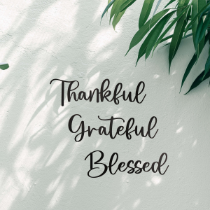 Ensemble 3 art mural versets gratitude écriture