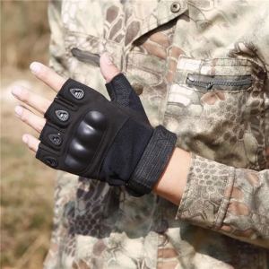 Gants antidérapants machine travail doigt libre résistant