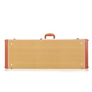 Étui guitare électrique dur jaune carré haute qualité