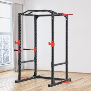 Tour puissance tractions, cage squat, entraînement