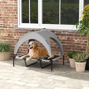 Lit chien surélevé Auvent Camping Mesh respirant 42x30x37po