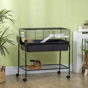 Cage petit animal 2 étages amovible 33"x18,5"x35"