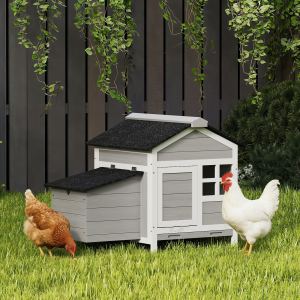 Petit poulailler bois 36" x 25", 1-2 poules