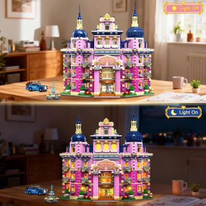 Maison Domaine 1815 PCS Lumières, Fontaine, Voiture Rose