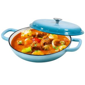 COOKWIN Cocotte fonte 3.8L couvercle poignées émail