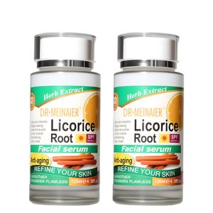 Sérum facial racine réglisse DR-MEINAIER, anti-âge éclaircissant