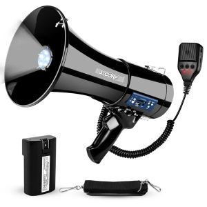 Mégaphone 5 Core 50W Bluetooth rechargeable 1100 verges