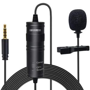 5 Core microphone cravate omnidirectionnel 3,5mm