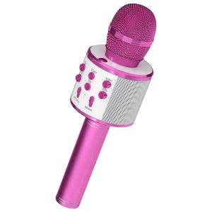 Microphone Karaoké 5 Core Sans Fil Bluetooth 3 en 1