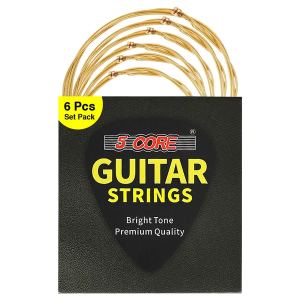 GS AC BRSS HD - Cordes guitare acoustique 6 cordes medium