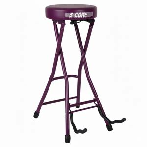 5Core Tabouret Guitare Rembourré 3,15" Pliable Robuste