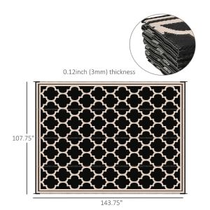 Tapis extérieur réversible polypropylène imperméable