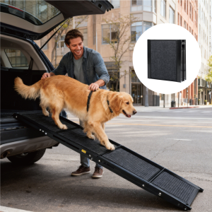 Rampe chien auto 71"x19,3" pliable gros chiens 250LBS