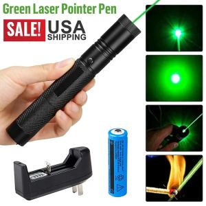 Pointeur Laser Vert Visible 1mw Batterie