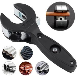 Coupe-tuyau type cliquet rapide cuivre PVC aluminium acier