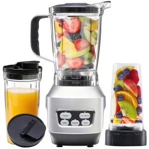Moothie mélangeur comptoir 4 programmes tasses portables
