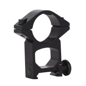 2 pcs anneau installation vue tactique 25,4mm profil haut