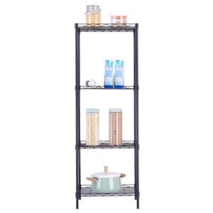 Unité rangement métal 4 étages - Rayonnage acier